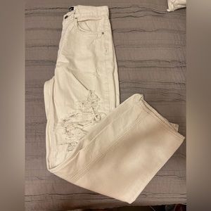 BDG Urban Outfitters High Rise Baggy Distressed Jeans